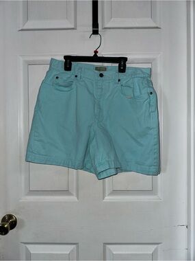 Liz Claiborne Liz Wear Light Blue Shorts Size 14